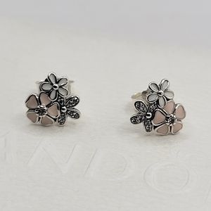 🌸Authentic Pandora ⭐️ RETIRED⭐️ POETIC BLOOM STUD EARRINGS
